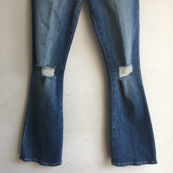 🚫SOLD🚫FRAME DENIM Le Crop Mini Boot Jeans - Picture 6 of 8